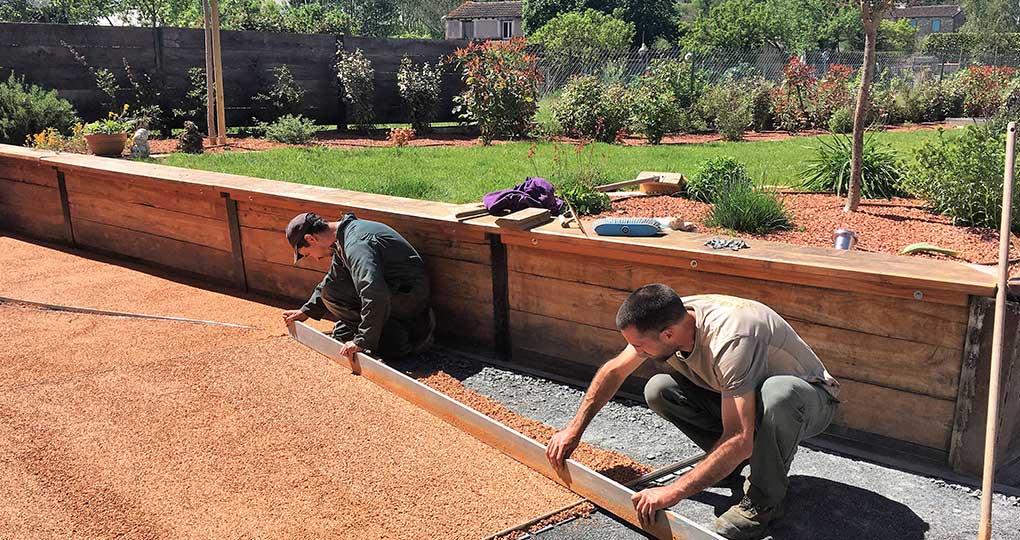 Nettoyage de terrasse Rigaud Espaces Verts