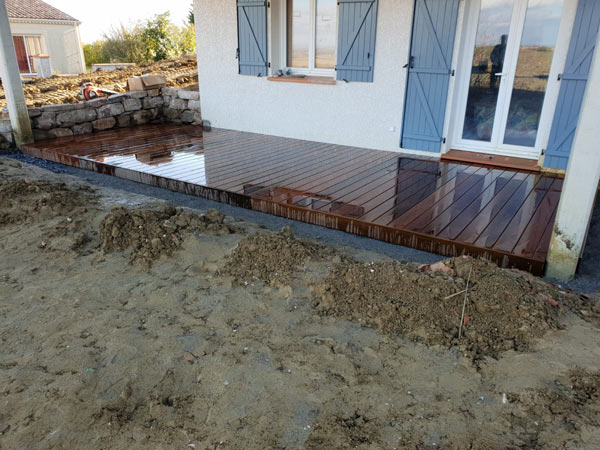 Terrasse en bois Rigaud Espaces Verts