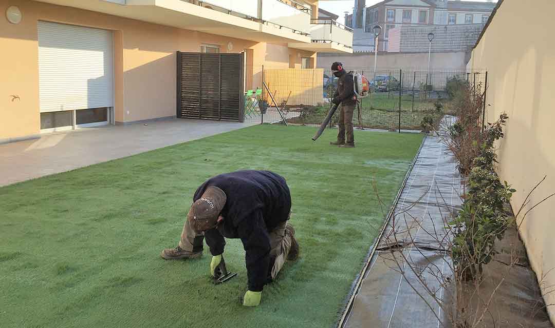 gazon synthétique Rigaud Espaces Verts